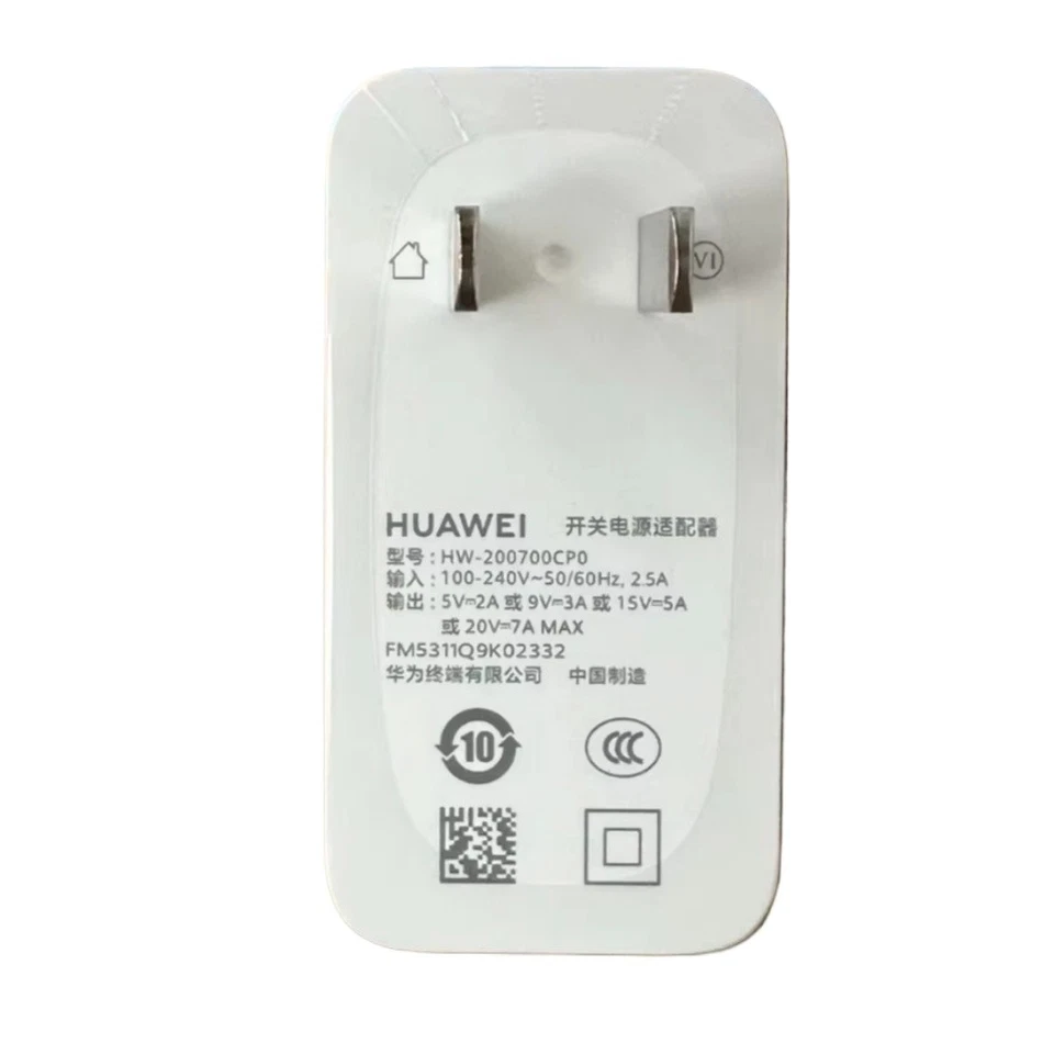 Cable Cargador Super Rápido Original Huawei 140W USB-C 7A Para Huawei, Universal Foto 2 de 4