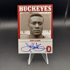 2009 TK Legacy Ohio State Buckeyes Signature Series Auto Don Clark #B150