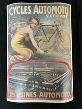 Plakat  Reprint Automoto St. Etienne