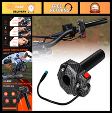 5-Pin Twist Grip Throttle for Electric Dirt Bike Carbon Fiber Nylon Handle Tub