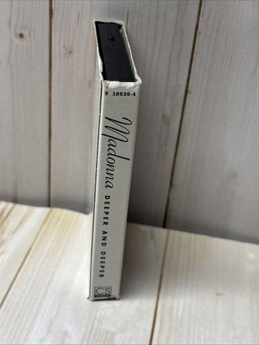 Vtg MADONNA Deeper And Deeper CASSETTE SINGLE TAPE EROTICA PROMO 90s DJ Stock - Picture 8 of 10