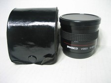 Vintage Ambico Japan V-0315 Video Lens 0.6X Wide Angle Threaded Mount