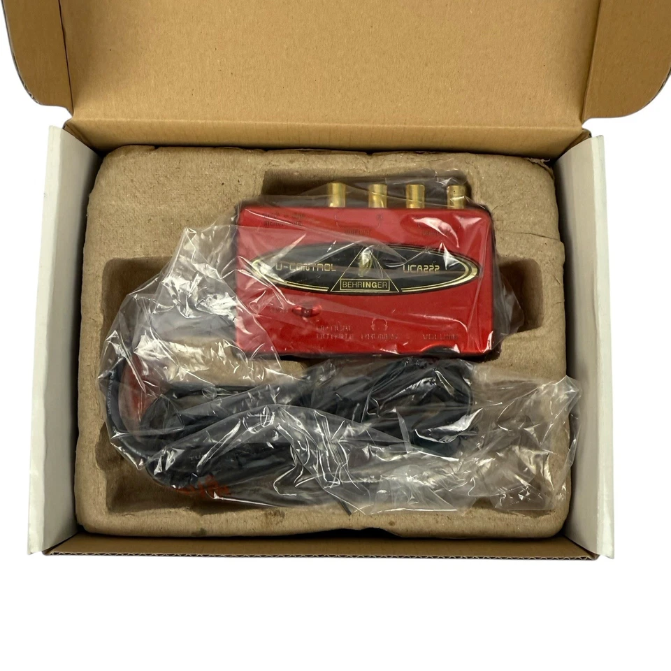 U-CONTROL UCA222 Ultra-Low Latency 2 In/2 Out USB Audio Interface with Digital - Image 2 of 4