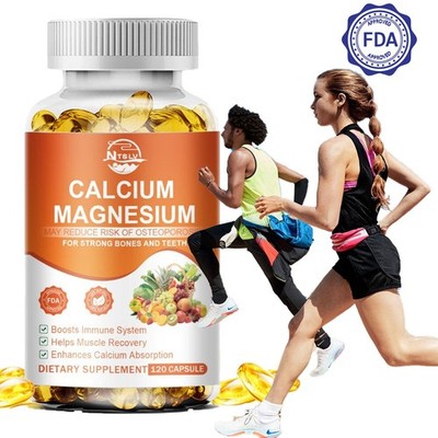 Calcium magnesium zinc and vitamin D3 capsules improve skeletal muscle growth