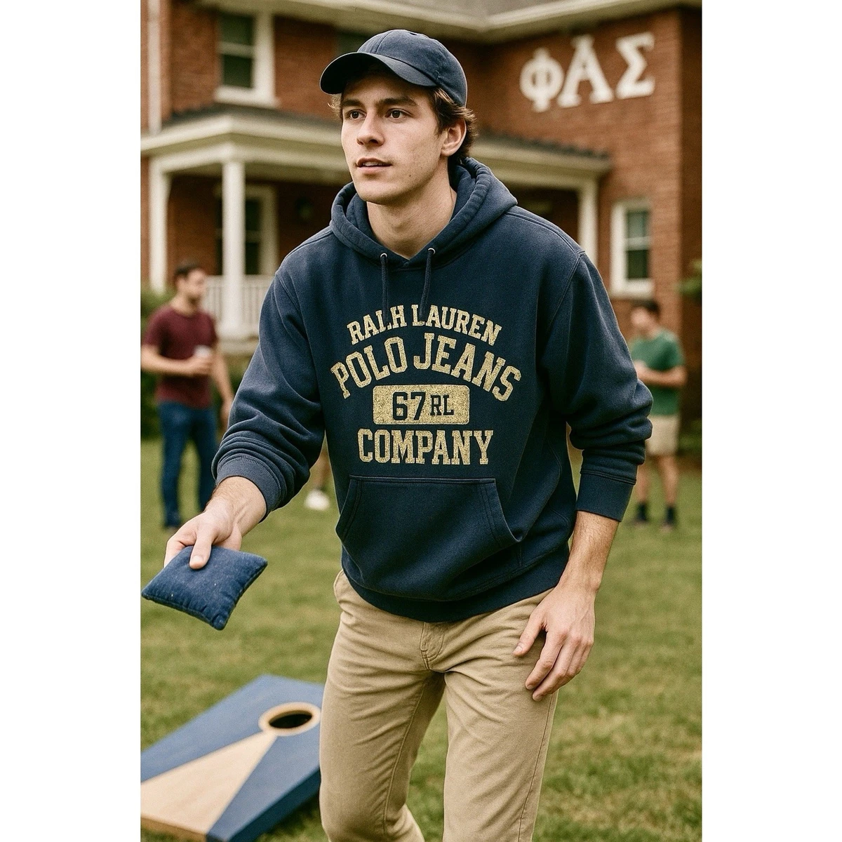 Preços baixos em Moletom Polo Ralph Lauren para homens com Vintage