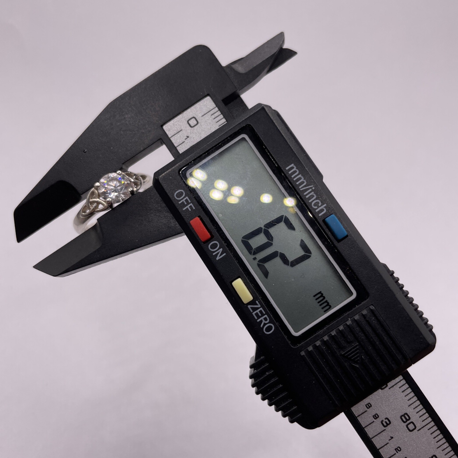 Solvar Sterling Silver Celtic Solitaire Engagemen… - image 12