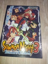 SummNight 3 PS2 Strategy Guide V Jump Teacher's Book Used 33d
