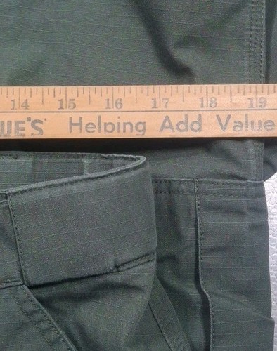 2 Pair 5.11 Tactical 74003-190 Men's Ripstop TDU Green & Blue Large Long Pants - Bild 7 von 13
