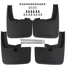4pcs Mud Flaps Splash Guards Mudguards For Ford F150 F-150 2015-2020 Front Rear 4pcs Mud Flaps Splash Guards Mudguards For Ford F150 F-150 2015-2020 Front Rear