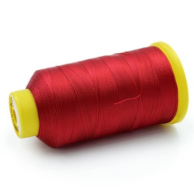 1500 Yards Bonded Nylon Heavy Duty Thread #69 T70 210D/3 Sewing Red
