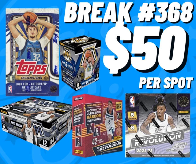 BREAK #368 - BIG BOY BREAK