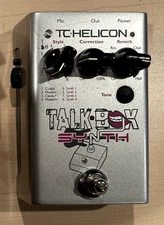 TC Helicon Talkbox Synth guitar foot pedal