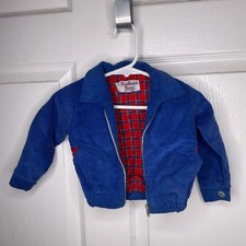 Vintage Baby Corduroy Jacket Park Bench Kids 12 Months