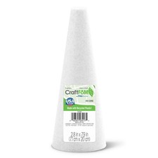 Styrofoam Cone 8X3