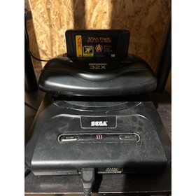 Sega 32X Console w/ cords & CIB Star Wars Arcade Good🔥Works Ready to Play!