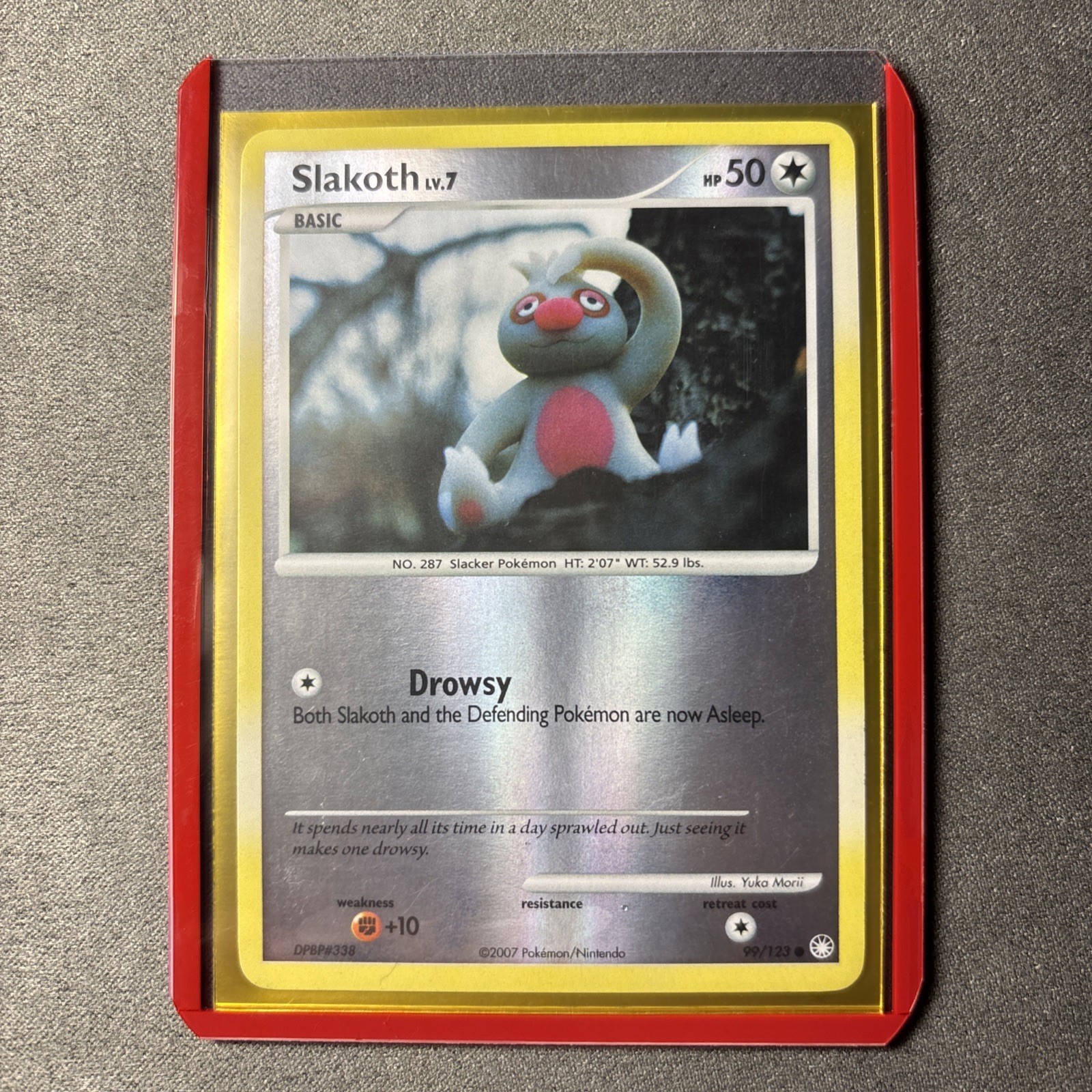 Slakoth 99/123 Mysterious Treasures Reverse Holo - LP