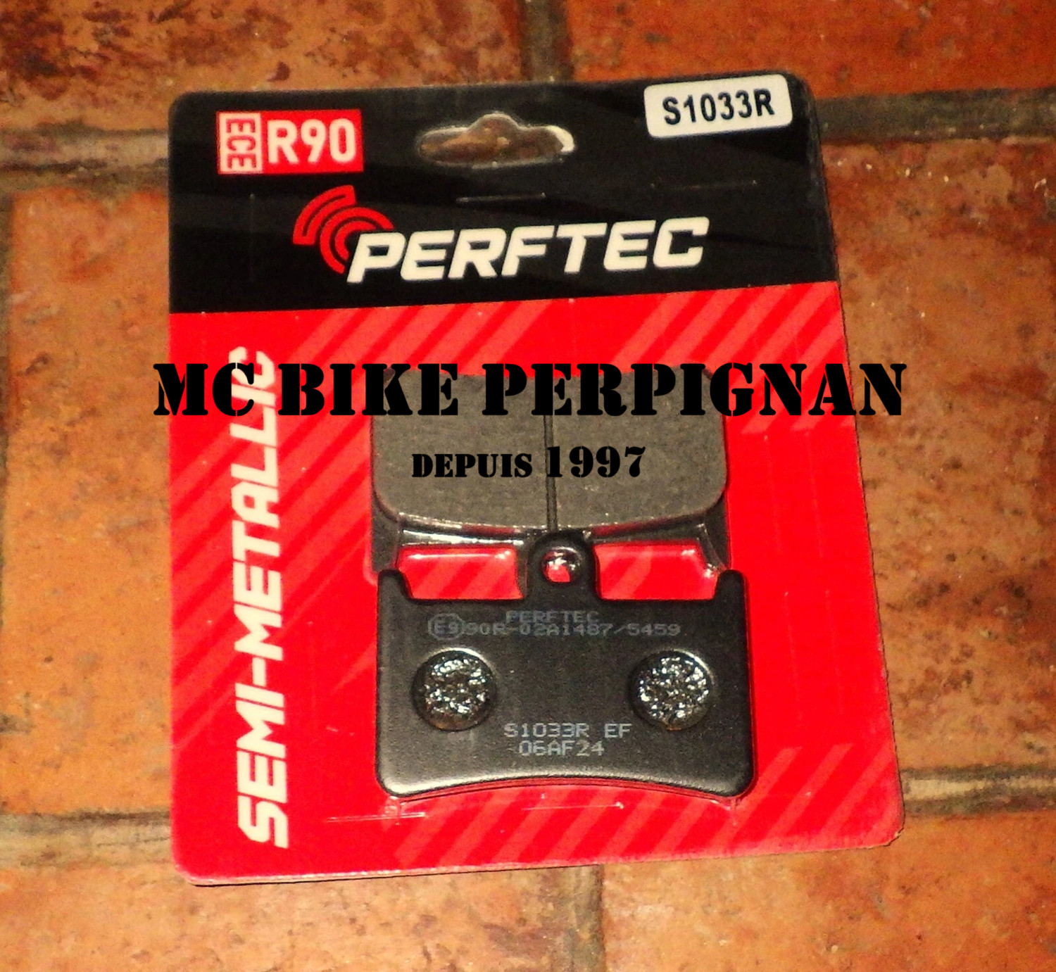 Plaquette Frein AV Yamaha BT 1100 et XV 1900 CFD Disque de Freinage Avant