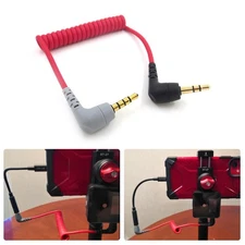 3.5mm Microphone TRS to TRRS Cable Cord for RODE Videomic Pro+/VideoMic GO