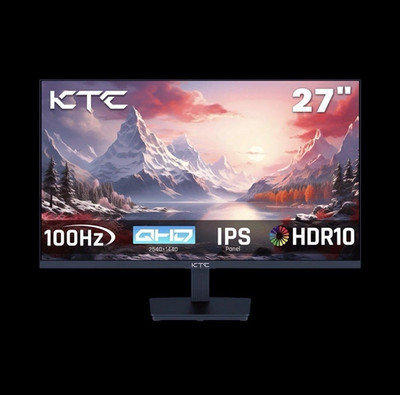 KTC H27T27 27 Zoll 2K UltraWide QHD Gaming Monitor (1 ms Reaktionszeit , 100 Hz