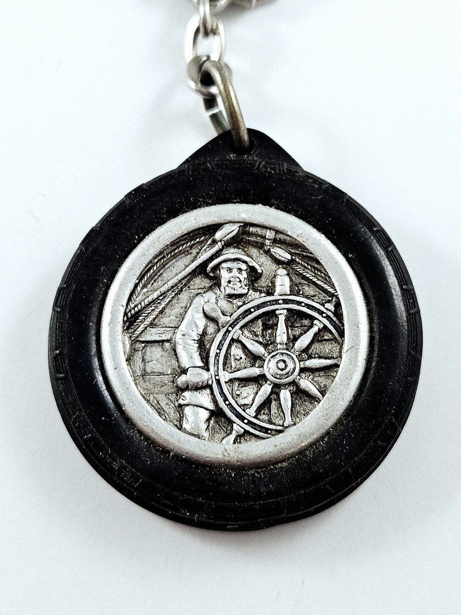 ペンダント　ヴィンテージ Keychain - Chez Tante Nana - Bar Restaurant - Concarneau 1960S