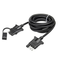 4 Pin Flat Trailer Extension Cable 9FT, 18AWG 4 Way Trailer 9ft 96 inch 