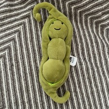 Jellycat - Vivacious Vegetable Pea - Quirky Green 3 Peas in a Pod Veg Beanie