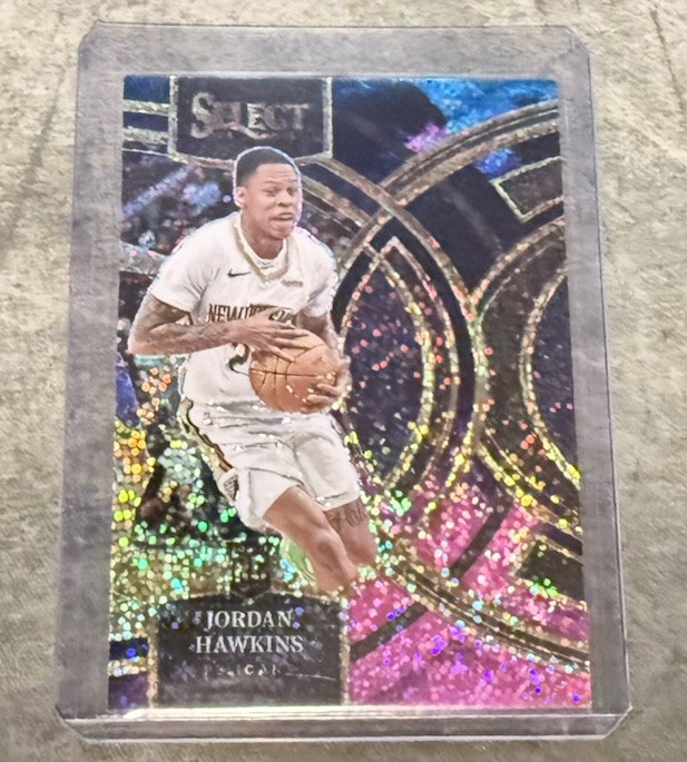 2023-24 Panini Select Jordan Hawkins #124 Cosmic Prizm Rookie RC SSP