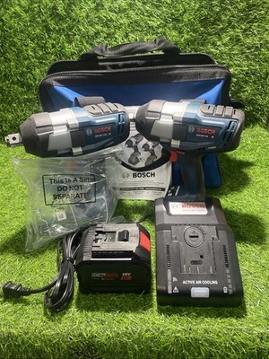 Bosch GDS18V-770C, 740, GAL18V-160C, &  GBA18V120