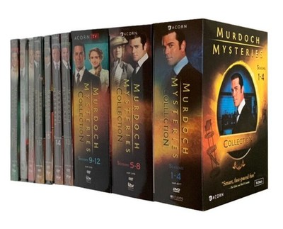 Murdoch Mysteries: Complete TV Series Season 1-18 +3Moive (DVD 81-Disc Set) New