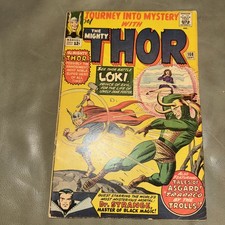 Journey into Mystery #108. FN- 5.5. Thor vs Loki. Doctor Strange App. 1964.