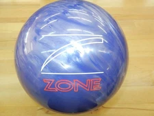 NIB 15# Brunswick Danger Zone Purple Pearl Bowling Ball 15.2/3-4" Pin/2.60oz TW
