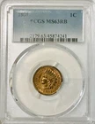 1891 Indian Head Penny PCGS MS63RB