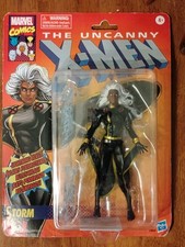 Uncanny X-Men Marvel Legends 6  Retro BLACK SUIT STORM Action Figure See Pics