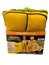 Teenage Mutant Ninja Turtles 4-in-1 Halloween Costume Toddler 3T - 4T by Rubies