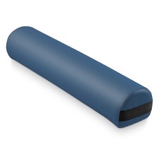 6" Massage Table 3/4 Round Bolster Pillow - Headrest Cushion - Blue