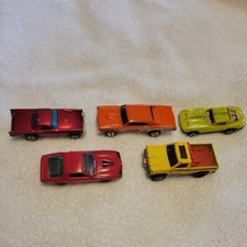 Hot Wheels Vintage Lot 5 mulit yrs and makes. 5 loose