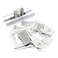 47 StüCk / Set Spiel Konsolen Direkt Heizung BGA Schablone + BGA Jig BGA Re3867