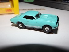 Aurora Thunderjet 500 1967 Chevrolet Camaro SS HO Slot Car TURQUOISE