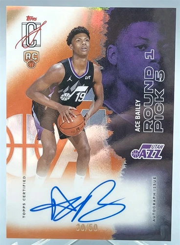 2025 Topps Signature Ace Bailey Base (RAW)