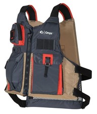 Onyx Kayak Fishing Life Jacket   USCGA PFD/Life Jacket with Multiple Pockets,...