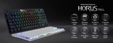 Redragon K621 Horus TKL Wireless BLUETOOTH RGB  White Keyboard USB27_WR
