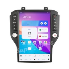 Android11 Tesla Style Smart Radio Gps Vertical Screen For Ford Mustang 2015-2022