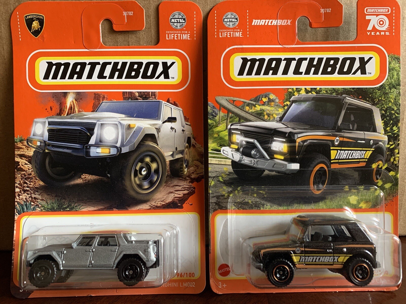 Matchbox Set Of Lamborghini Lm002 & Mbx Field Car 2023