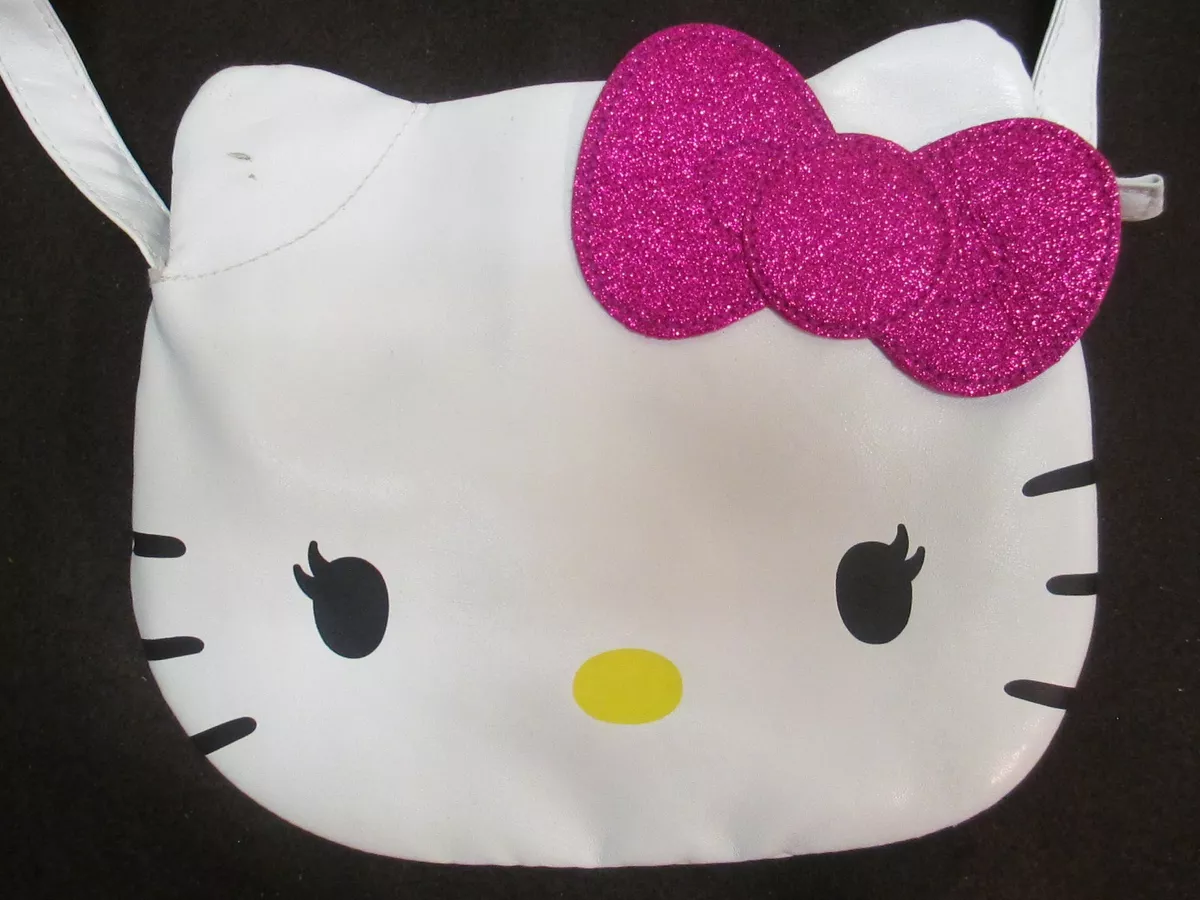 Vintage Sanrio Hello Kitty Head Zippered Purse eBay