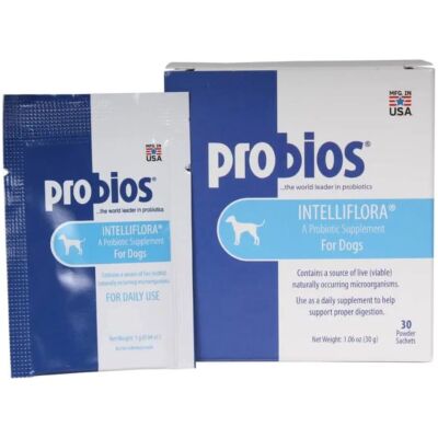Vet's Plus 30 Sachets Probios Intelliflora for Dogs 30g