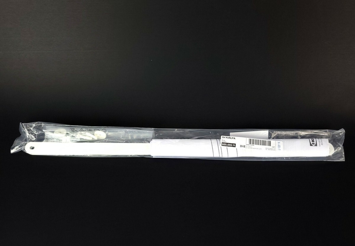 Ikea HJÄLPA HJALPA Closet Suspension Rail Pair 21 5/8