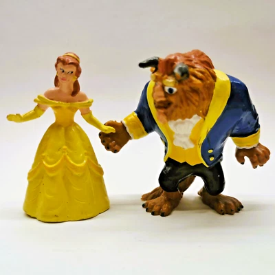 Die Schöne und das Biest, Disney, Bullyland, handpainted, Made in Germany selten - Bild 1 von 4