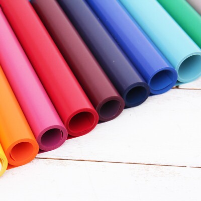 FLOCK HEAT TRANSFER VINYL BY THE YARD 20'' WIDE EASY WEED 14 COLORS - THREADART