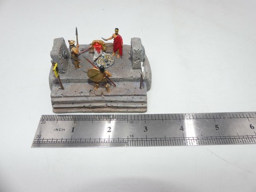 VIGNETTE ANCIENT GREECE EPAMINONDAS PELOPIDAS THEBAN ORACLE DIORAMA 1:72 SCALE - Picture 6 of 6
