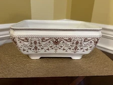 Antique T & R Boote TOURNAY Soup Tureen Brown Transferware , 1885 Aesthetic Move